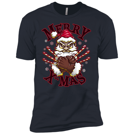T-Shirts Indigo / X-Small Merry X-Mas Men's Premium T-Shirt