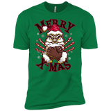 T-Shirts Kelly Green / X-Small Merry X-Mas Men's Premium T-Shirt
