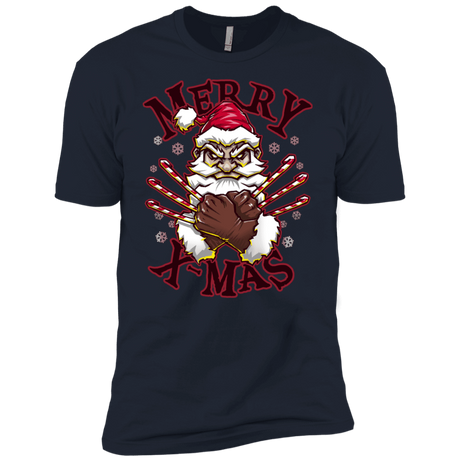 T-Shirts Midnight Navy / X-Small Merry X-Mas Men's Premium T-Shirt