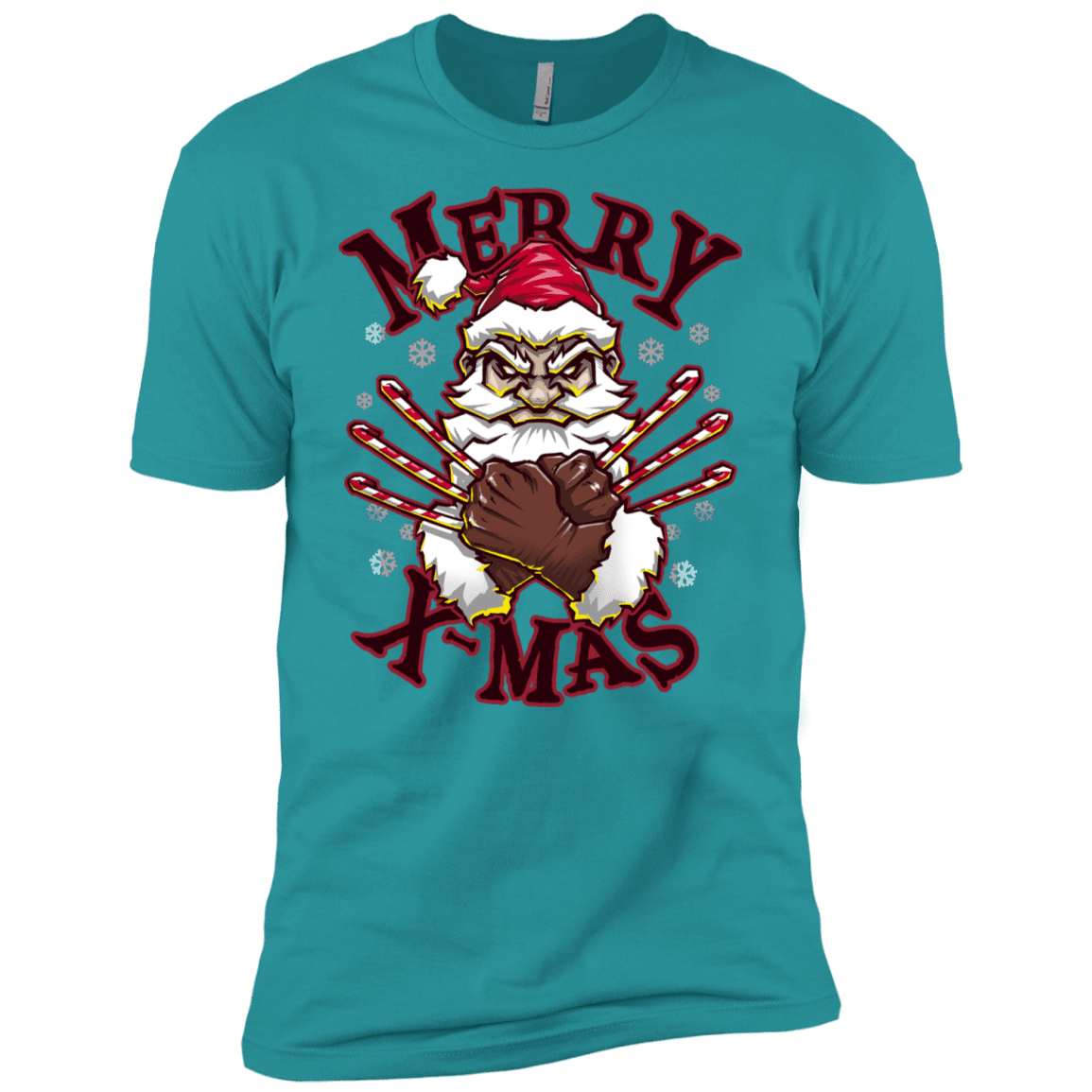 T-Shirts Tahiti Blue / X-Small Merry X-Mas Men's Premium T-Shirt