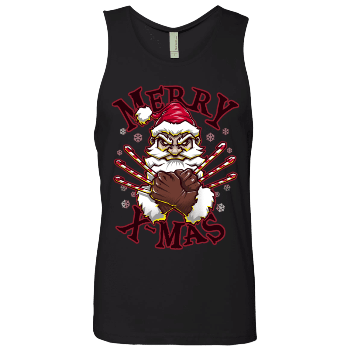 T-Shirts Black / S Merry X-Mas Men's Premium Tank Top