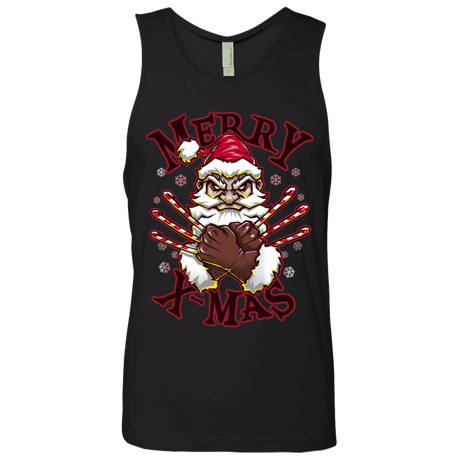 T-Shirts Black / S Merry X-Mas Men's Premium Tank Top