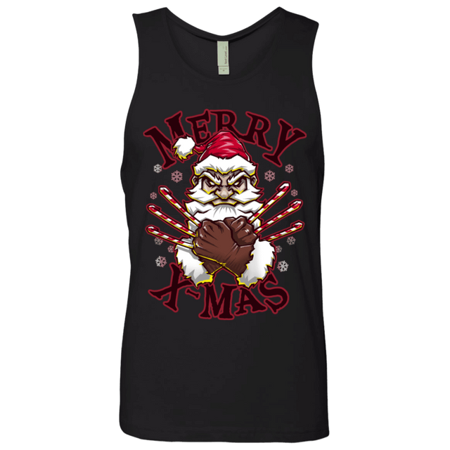 T-Shirts Black / S Merry X-Mas Men's Premium Tank Top