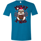 T-Shirts Antique Sapphire / S Merry X-Mas Men's Semi-Fitted Softstyle