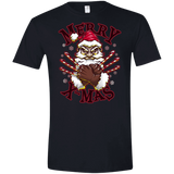 T-Shirts Black / X-Small Merry X-Mas Men's Semi-Fitted Softstyle