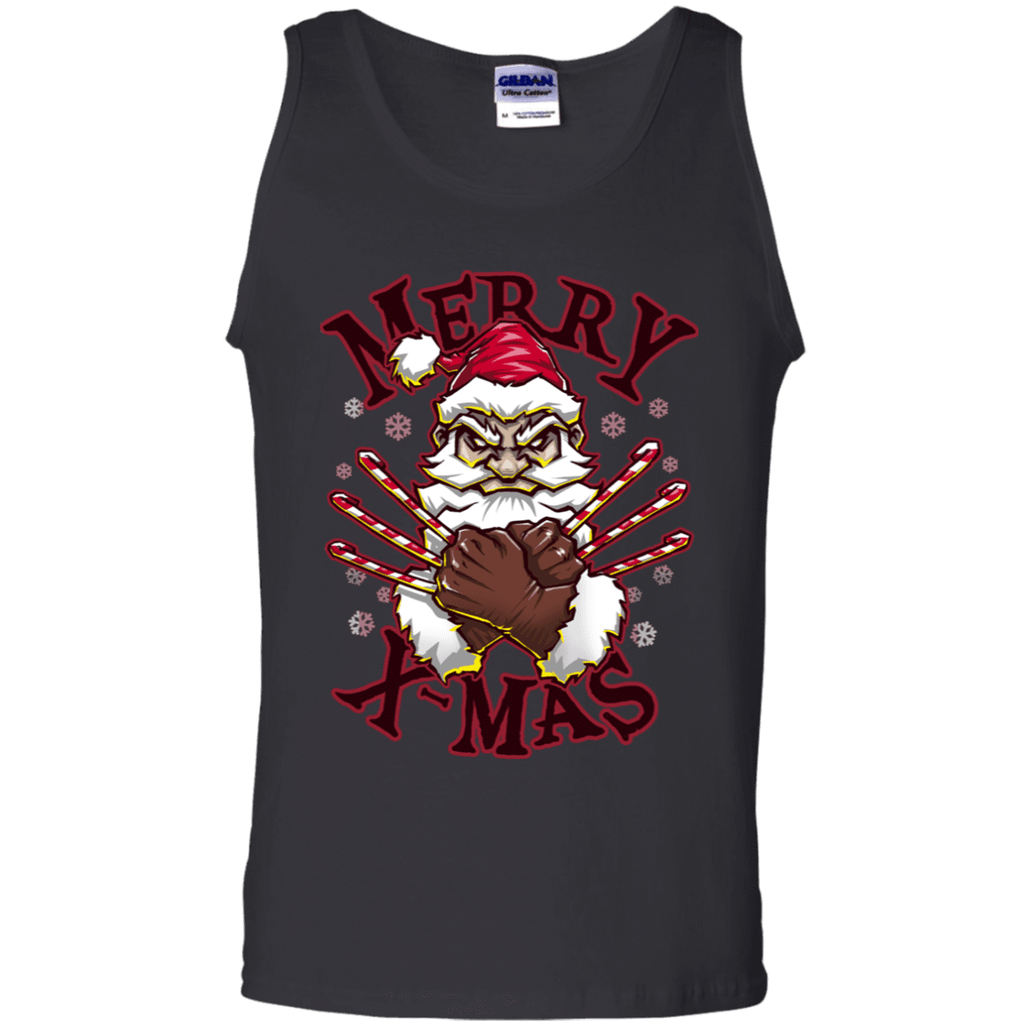 T-Shirts Black / S Merry X-Mas Men's Tank Top