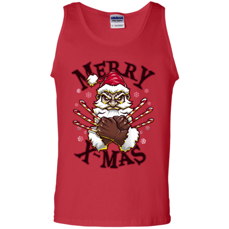 T-Shirts Red / S Merry X-Mas Men's Tank Top
