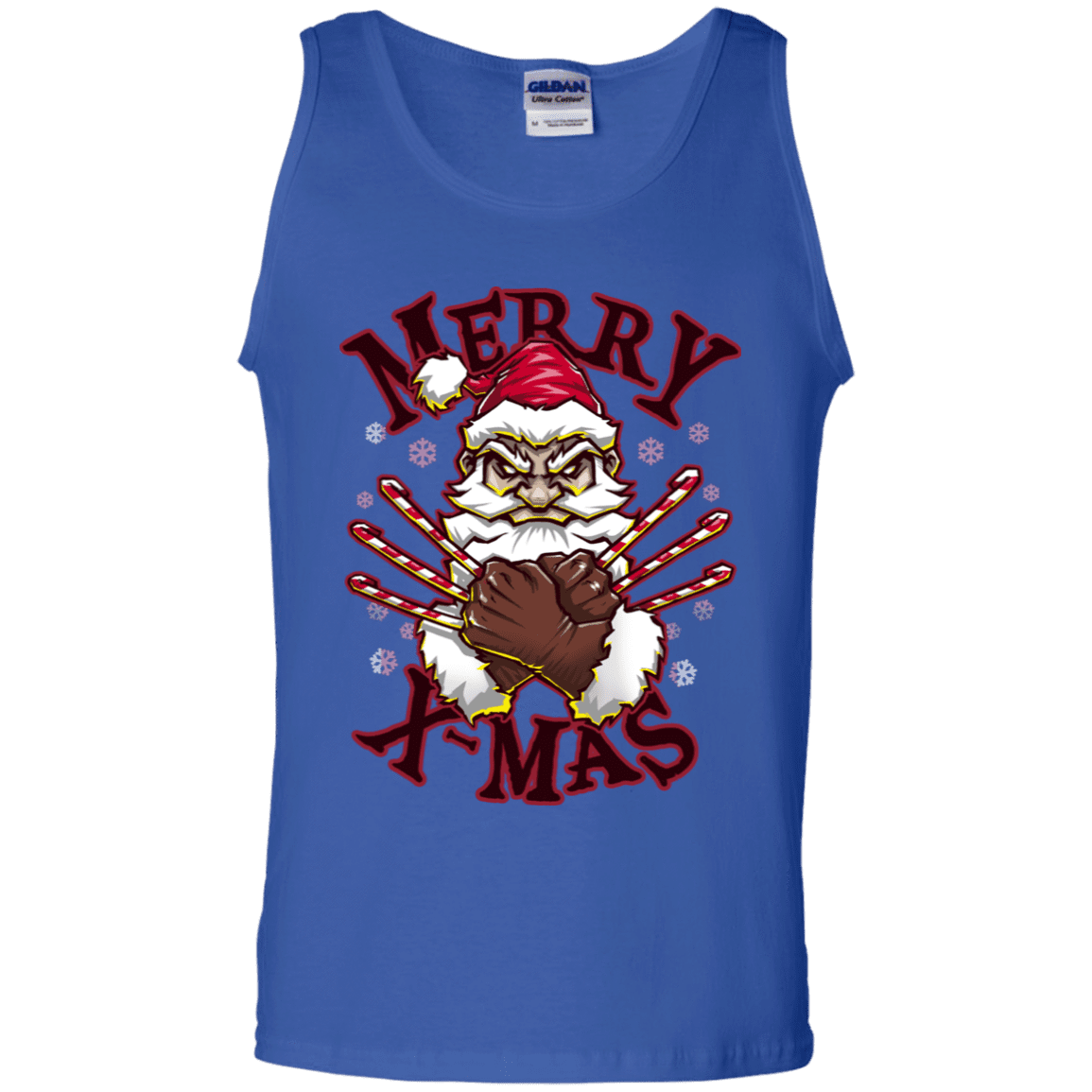 T-Shirts Royal / S Merry X-Mas Men's Tank Top