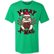 T-Shirts Envy / S Merry X-Mas Men's Triblend T-Shirt