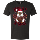 T-Shirts Vintage Black / S Merry X-Mas Men's Triblend T-Shirt