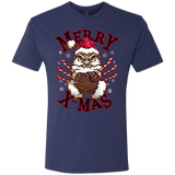 T-Shirts Vintage Navy / S Merry X-Mas Men's Triblend T-Shirt