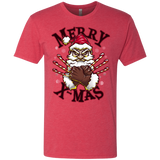 T-Shirts Vintage Red / S Merry X-Mas Men's Triblend T-Shirt