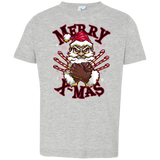 T-Shirts Heather Grey / 2T Merry X-Mas Toddler Premium T-Shirt