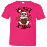 T-Shirts Hot Pink / 2T Merry X-Mas Toddler Premium T-Shirt