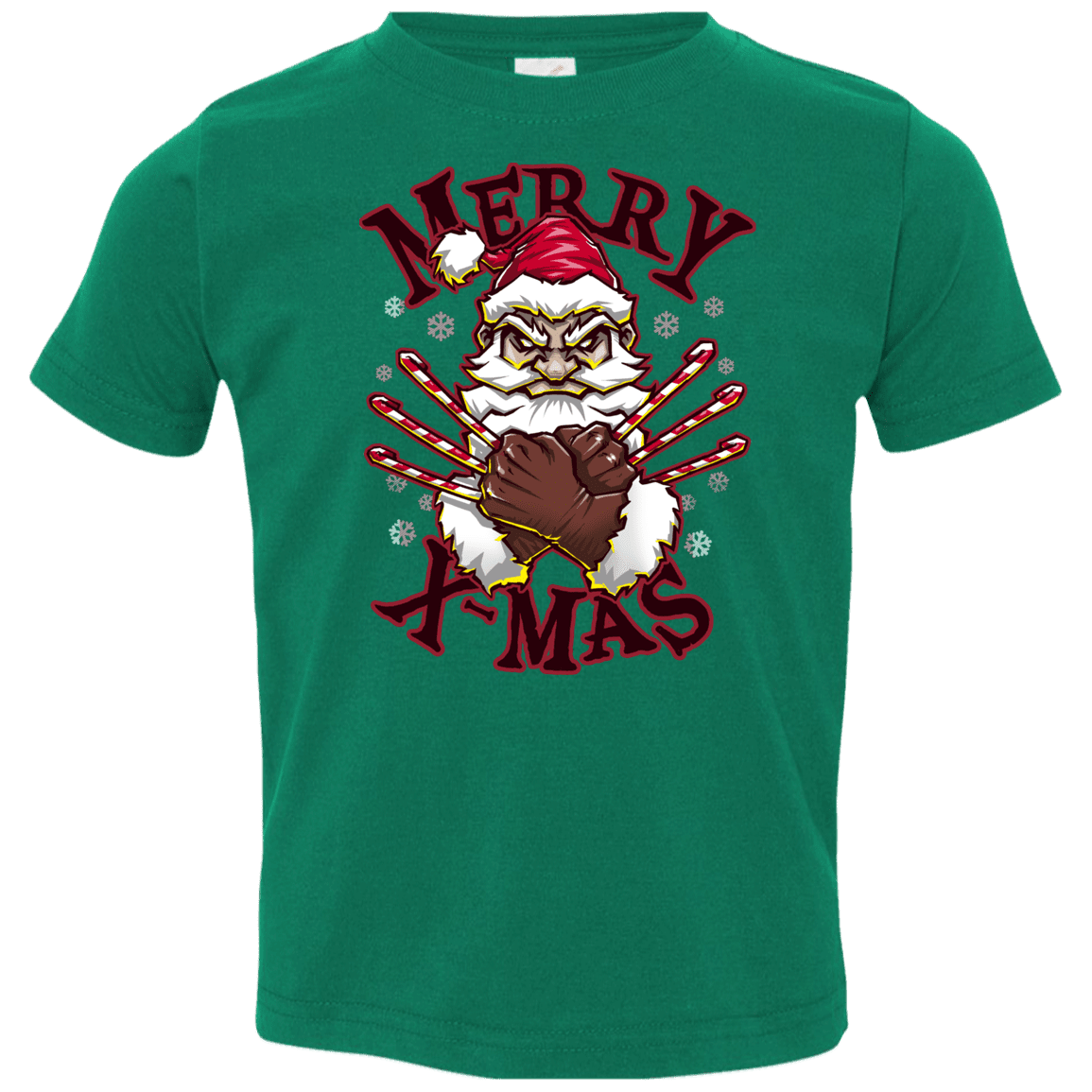 T-Shirts Kelly / 2T Merry X-Mas Toddler Premium T-Shirt