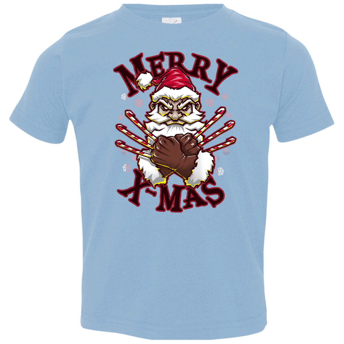 T-Shirts Light Blue / 2T Merry X-Mas Toddler Premium T-Shirt