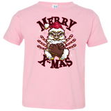 T-Shirts Pink / 2T Merry X-Mas Toddler Premium T-Shirt