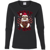 T-Shirts Black / S Merry X-Mas Women's Long Sleeve T-Shirt