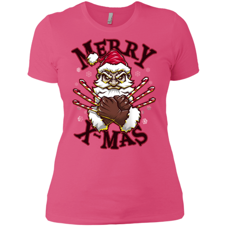 T-Shirts Hot Pink / X-Small Merry X-Mas Women's Premium T-Shirt