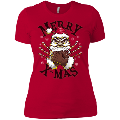 T-Shirts Red / X-Small Merry X-Mas Women's Premium T-Shirt