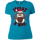 T-Shirts Turquoise / X-Small Merry X-Mas Women's Premium T-Shirt
