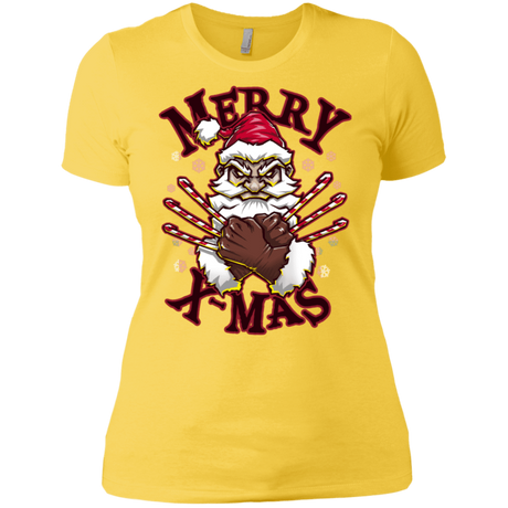 T-Shirts Vibrant Yellow / X-Small Merry X-Mas Women's Premium T-Shirt