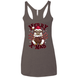 T-Shirts Macchiato / X-Small Merry X-Mas Women's Triblend Racerback Tank