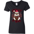 T-Shirts Black / S Merry X-Mas Women's V-Neck T-Shirt