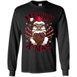 T-Shirts Black / YS Merry X-Mas Youth Long Sleeve T-Shirt
