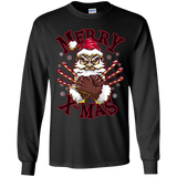 T-Shirts Black / YS Merry X-Mas Youth Long Sleeve T-Shirt