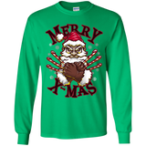 T-Shirts Irish Green / YS Merry X-Mas Youth Long Sleeve T-Shirt