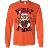 T-Shirts Orange / YS Merry X-Mas Youth Long Sleeve T-Shirt