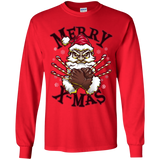 T-Shirts Red / YS Merry X-Mas Youth Long Sleeve T-Shirt