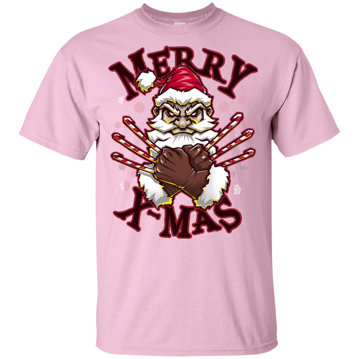 T-Shirts Light Pink / YXS Merry X-Mas Youth T-Shirt