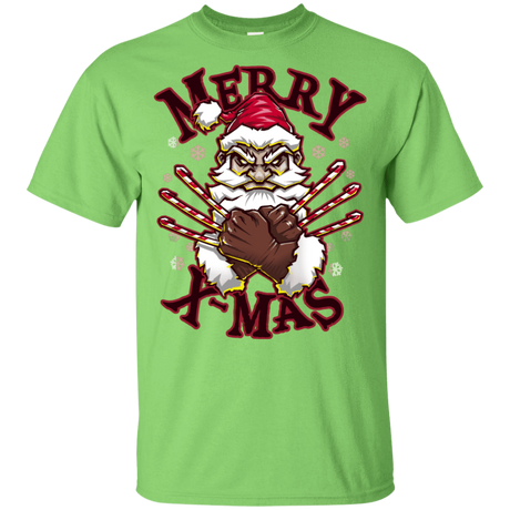 T-Shirts Lime / YXS Merry X-Mas Youth T-Shirt