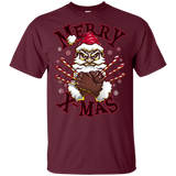 T-Shirts Maroon / YXS Merry X-Mas Youth T-Shirt