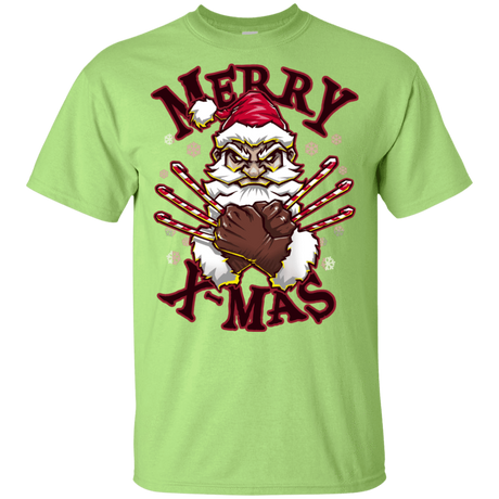 T-Shirts Mint Green / YXS Merry X-Mas Youth T-Shirt