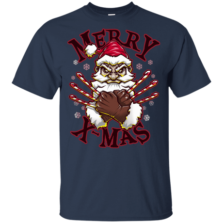 T-Shirts Navy / YXS Merry X-Mas Youth T-Shirt