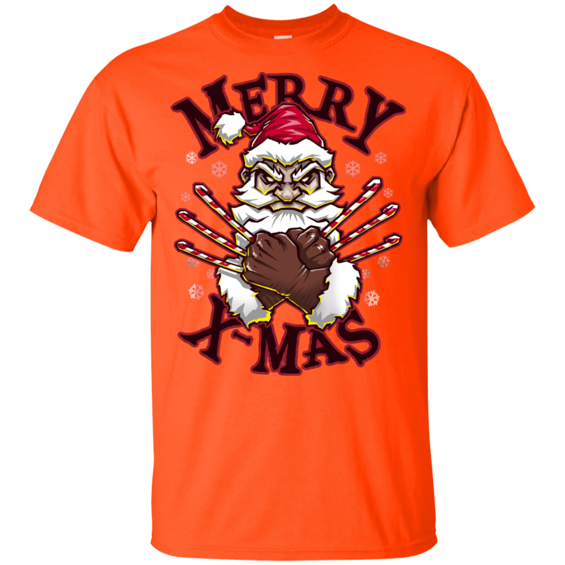 T-Shirts Orange / YXS Merry X-Mas Youth T-Shirt