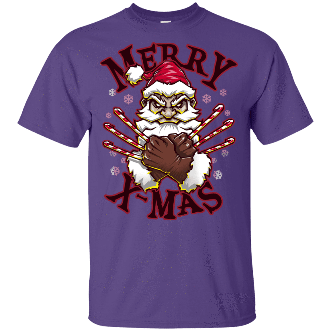 T-Shirts Purple / YXS Merry X-Mas Youth T-Shirt