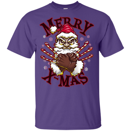 T-Shirts Purple / YXS Merry X-Mas Youth T-Shirt