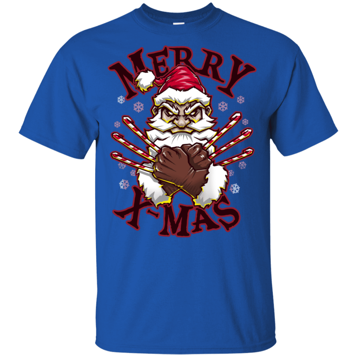 T-Shirts Royal / YXS Merry X-Mas Youth T-Shirt