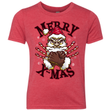 T-Shirts Vintage Red / YXS Merry X-Mas Youth Triblend T-Shirt