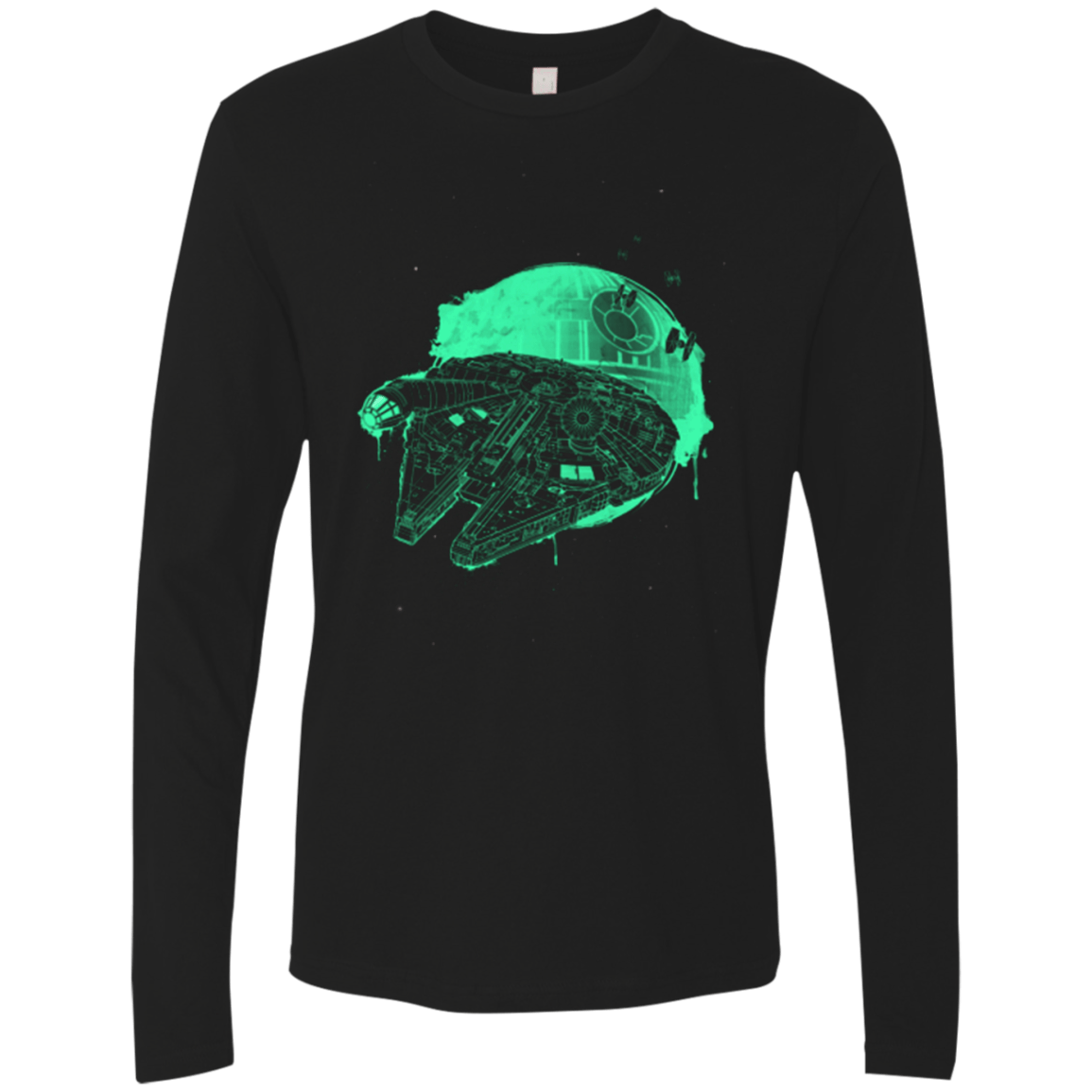 T-Shirts Black / Small Messy Rescue Men's Premium Long Sleeve