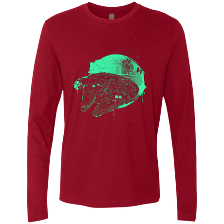T-Shirts Cardinal / Small Messy Rescue Men's Premium Long Sleeve