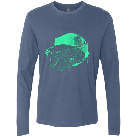 T-Shirts Indigo / Small Messy Rescue Men's Premium Long Sleeve