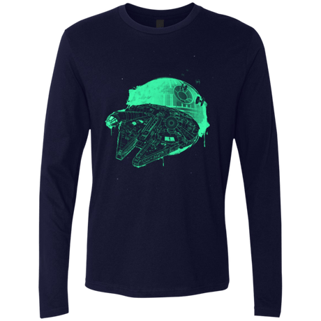 T-Shirts Midnight Navy / Small Messy Rescue Men's Premium Long Sleeve
