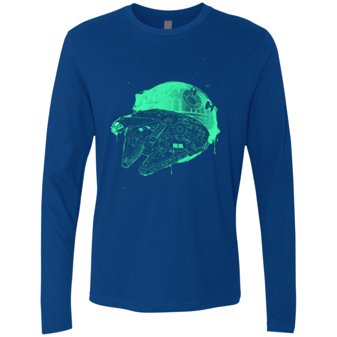 T-Shirts Royal / Small Messy Rescue Men's Premium Long Sleeve