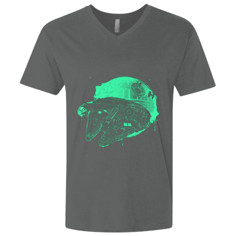 T-Shirts Heavy Metal / X-Small Messy Rescue Men's Premium V-Neck