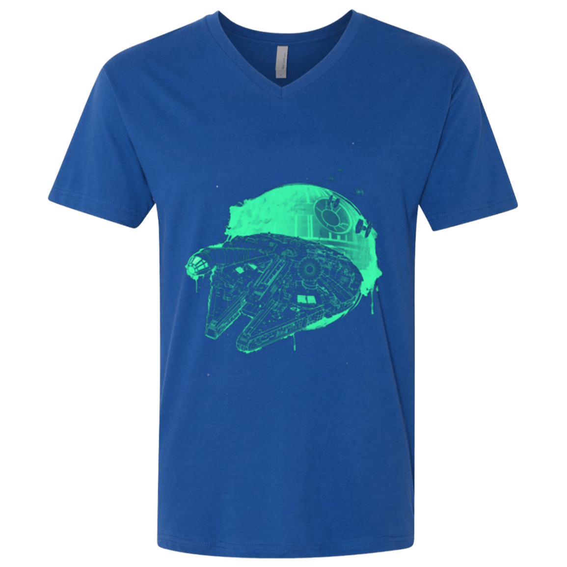 T-Shirts Royal / X-Small Messy Rescue Men's Premium V-Neck